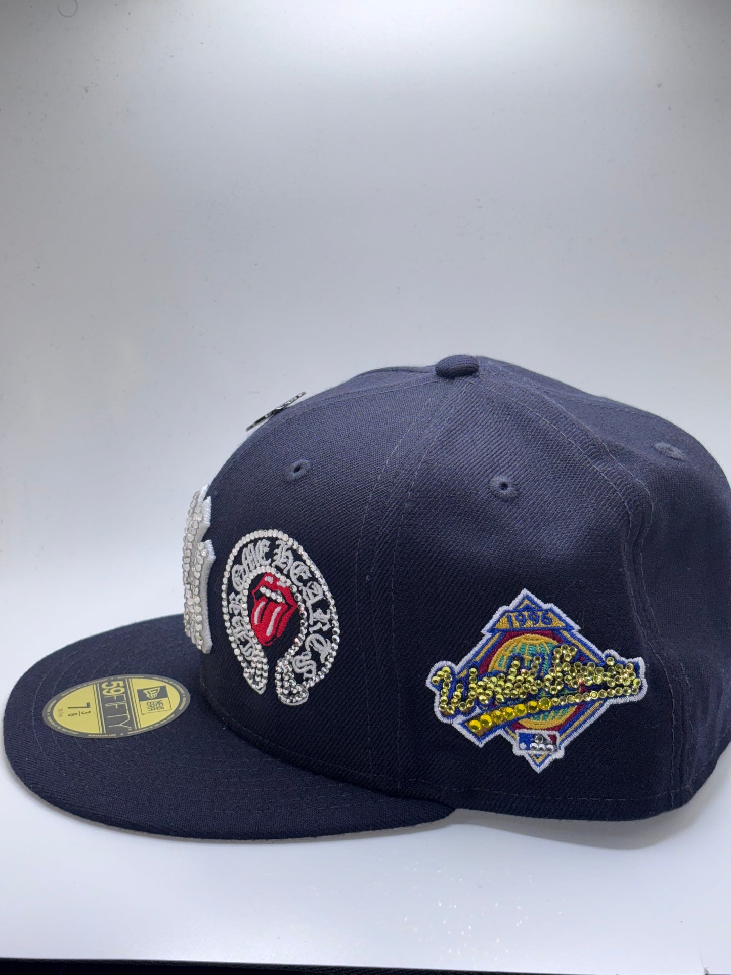* Chrome Hearts x Yankees Crystallized Fitted